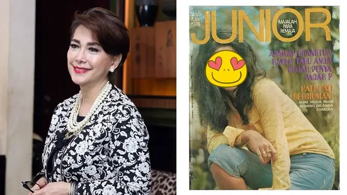 6 Foto Jadul Widyawati Sophian saat Jadi Cover Majalah, Curi Perhatian