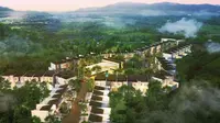 Rumah di Perbukitan Sentul Ini Ditawarkan Seharga Rp 1,1 Miliar