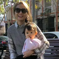 Acha Septriasa ceritakan perkembangan anaknya. (Instagram/septriasaacha)