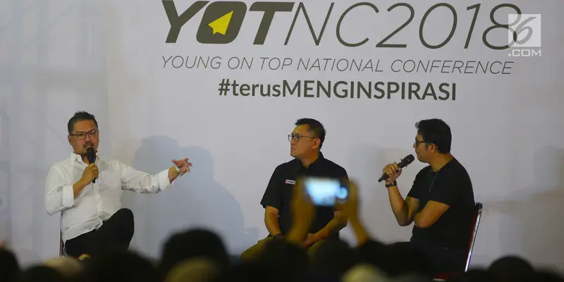 Bos KLY Steve Christian Berbagi Cerita di YOTCN 2018