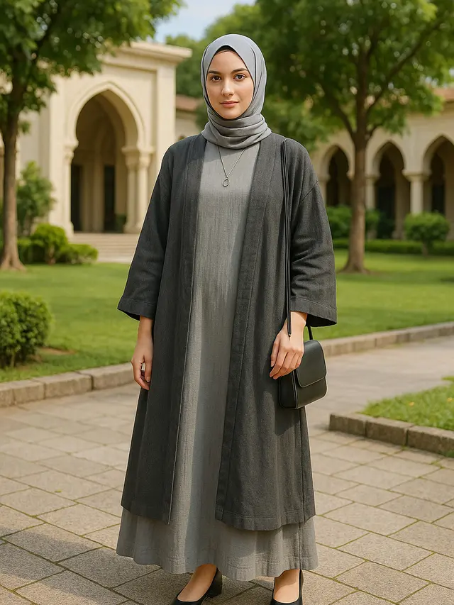 Model Gamis Oversized untuk Sehari-hari