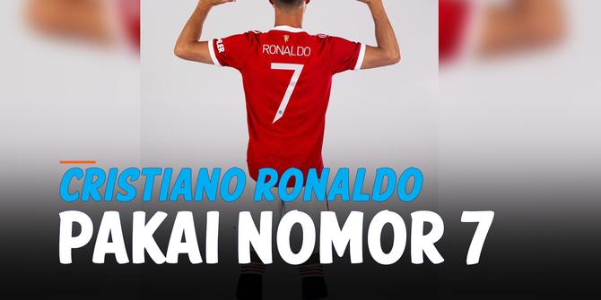 VIDEO: Cristiano Ronaldo Kembali Pakai Nomor 7 di Manchester United
