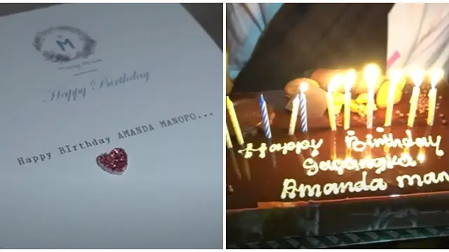 6 Momen Ulang Tahun Amanda Manopo, Billy Syahputra Sampai Sewa Billboard