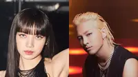 Lisa Blackpink dan Taeyang BigBang berkolaborasi dalam album terbaru. (Dok via Twitter @ELLEThailand)