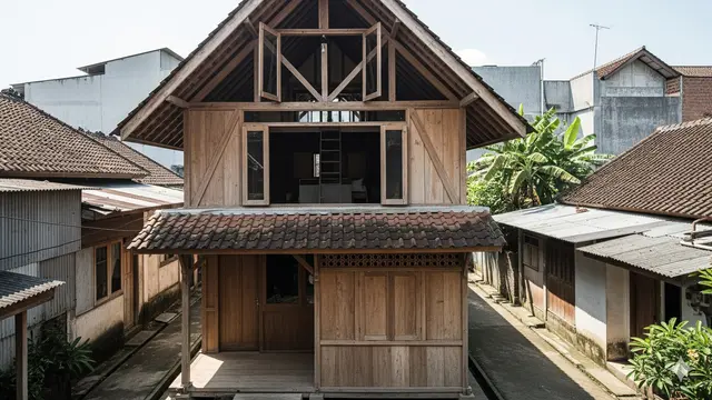 Tips Praktis Mewujudkan Desain Rumah Rustic Murah di Lahan Sempit