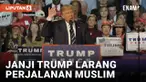 Mantan presiden sekaligus kandidat capres Partai Republik, Donald Trump menyatakan, jika terpililh kembali, ia akan menerapkan kembali larangan perjalanan bagi sejumlah negara mayoritas Muslim. Larangan perjalanan kontroversial ini sempat ia terapkan...