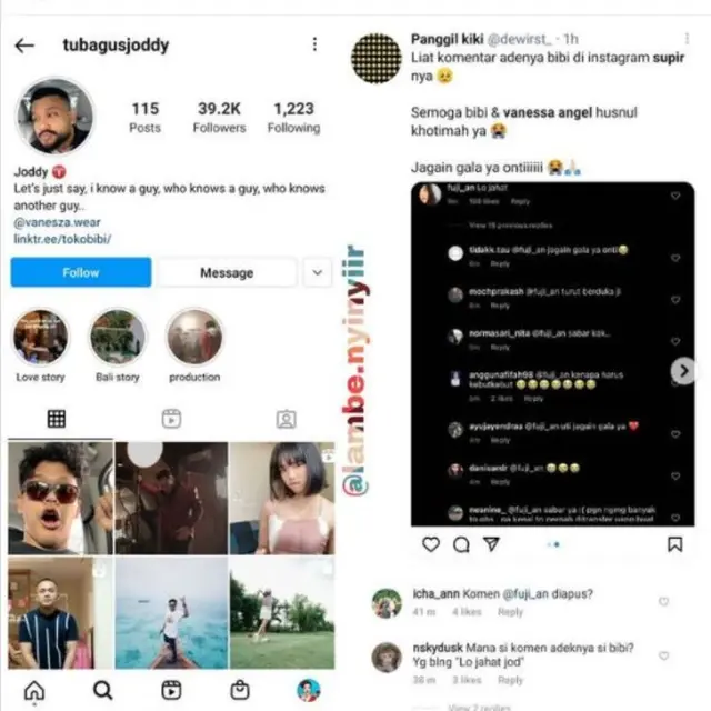 Komentar Adik Ipar Vanessa Angel yang sebut Tubagus Joddy sang sopir saat kecelakaan maut  Jahat