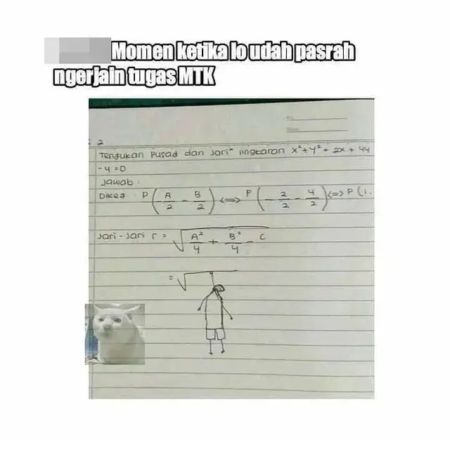 6 Rumus Matematika Buatan Murid Ini Bikin Dahi Guru Jadi Berkerut