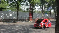 Mobil Mahasiswa Jakarta-Semarang Hanya 1 Liter BBM