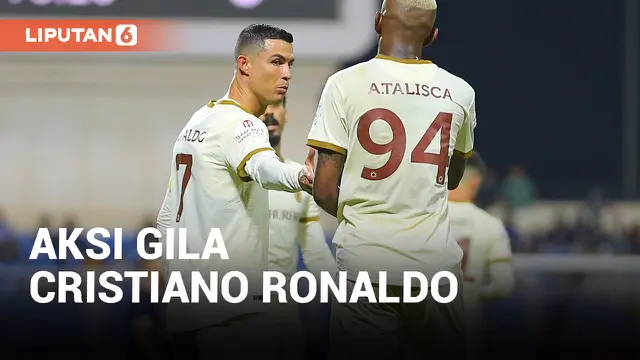 AL-NASSR MENANG 5-0 LAWAN AL-ADALAH, CRISTIANO RONALDO DAN TALISCA SAMA-SAMA CETAK 2 GOL