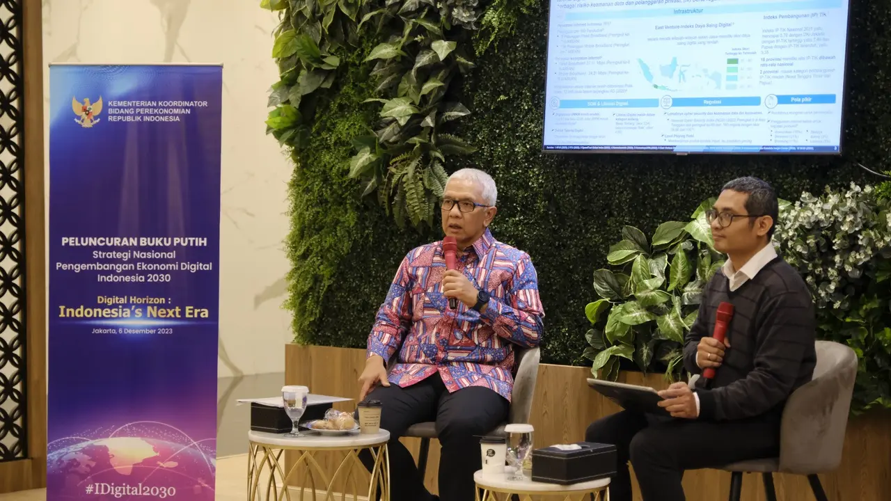 Deputi Bidang Koordinasi Ekonomi Digital, Ketenagakerjaan, dan UMKM Kemenko Perekonomian Rudy Salahuddin