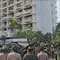 Proses eksekusi Hotel Sultan berlangsung ricuh. (Liputan6.com/Rifqy Alief Abiyya)