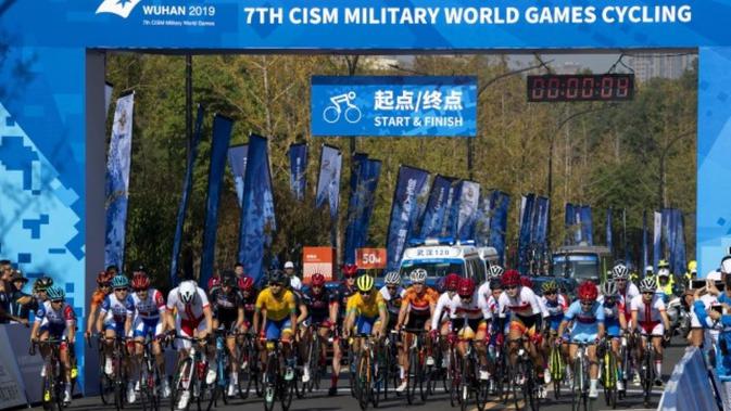 Ajang CISM Military World Games Cycling (US Army)