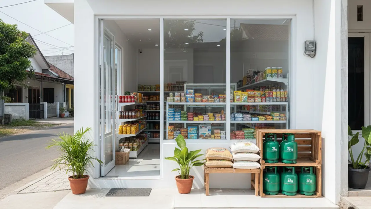 Desain Warung Sembako