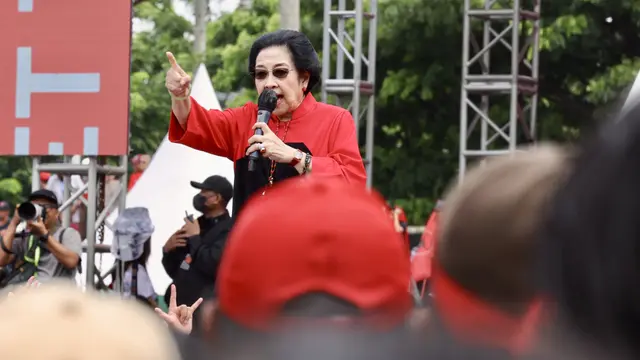 Ketua Umum PDI Perjuangan (PDIP) Megawati Soekarnoputri