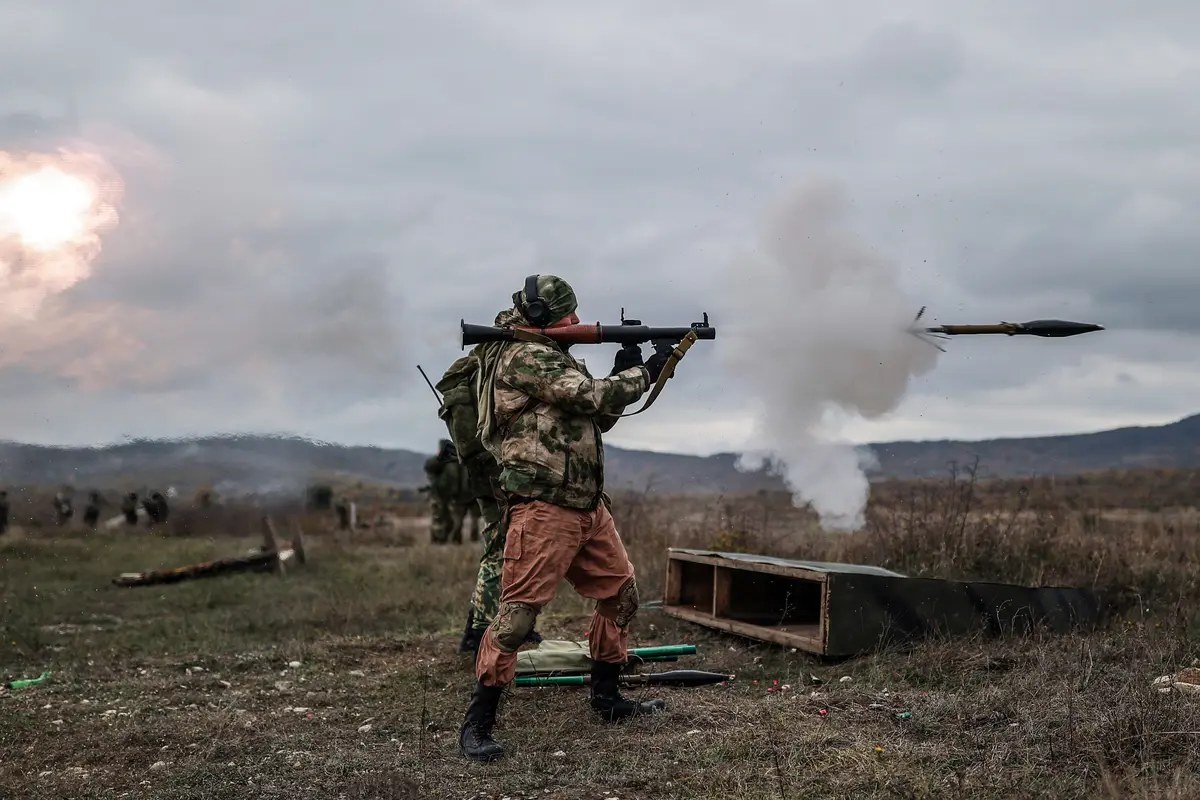 Pelatihan Militer Rekrutan Rusia untuk Perang Lawan Ukraina