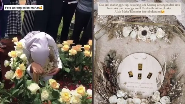 Calon Suami Meninggal H-16 Jam Sebelum Nikah, Cewek Ini Berusaha Tegar saat Pemakaman