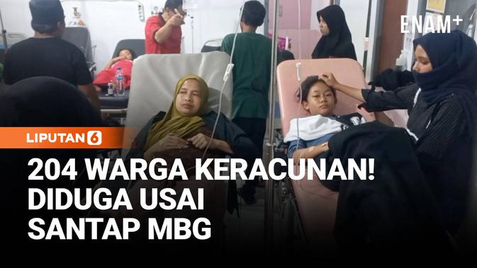 Diduga Keracunan Ayam Suwir MBG, 204 Warga Cianjur Dilarikan ke Puskesmas