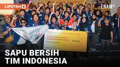 Tim Indonesia Sapu Bersih Urban Concept Shell Eco-Marathon 2024