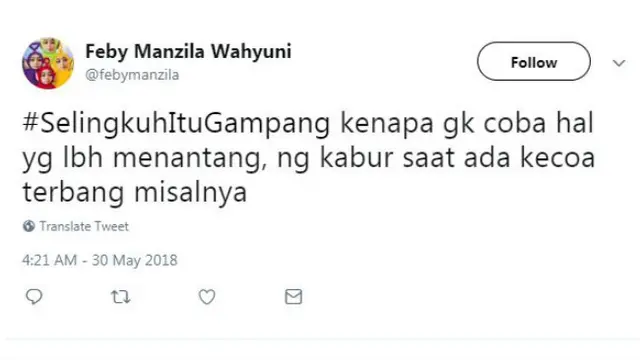 Netizen Twitter pun tidak mau kalah dengan fenomena pelakor dan perselingkuhan yang hangat ini, mereka juga ikut membuat lelucon.