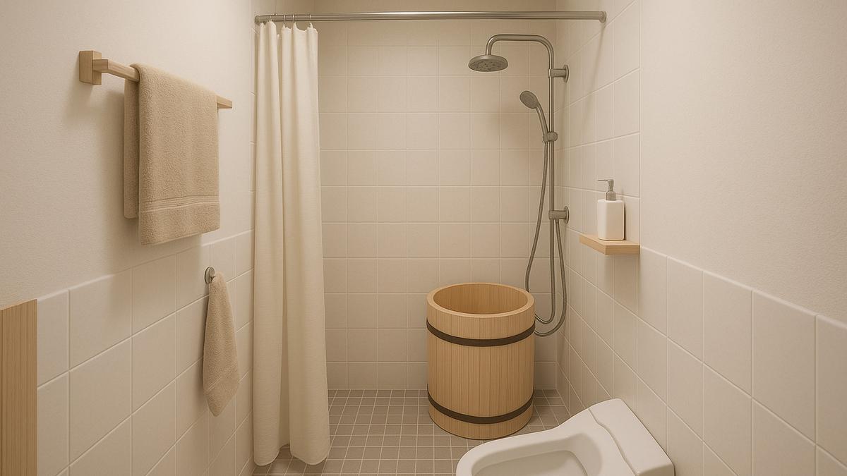 8 Desain Kamar Mandi 1,5x2 Meter yang Tetap Lega dan Tidak Sumpek