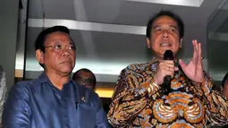 CT menjelaskan, berdasarkan arahan Presiden SBY, pemerintah saat ini harus membantu Tim Transisi agar pemerintahan Jokowi-JK bisa berjalan baik secepatnya, Jakarta (10/9/2014) (Liputan6.com/Johan Tallo) 