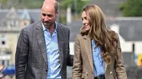 Pangeran William dan Kate Middleton menjalani kunjungan kerajaan di momen ulang tahun pernikahan mereka yang ke-14, 29 April 2025. (dok. Instagram @princeandprincessofwales/https://www.instagram.com/p/DJC8zjltgM3/)
