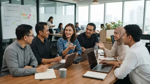 Berusaha Menyelesaikan Kesalahpahaman (AI Generated)