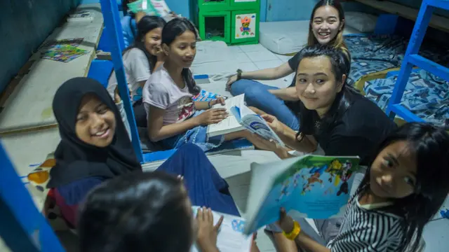 Tumbuhkan Minat Baca, Pembalap Kezia Santoso Dirikan Pustaka Bintang