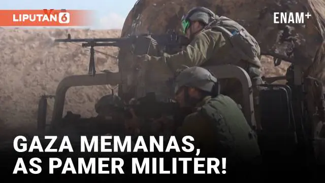 VIDEO: Cegah Aktor Lain Terlibat, AS Tunjukkan Kekuatan Militer di Timteng