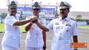 Citizen6, Surabaya: Serahterima jabatan tersebut, dipimpin langsung oleh (Dankobangdikal) Laksamana Muda TNI Sadiman, yang digelar dengan upacara militer di Lapangan Moeljadi, Kobangdikal, Bumimoro, Surabaya. (Pengirim: Penkobangdikal)