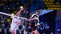 Bungkam Oman, Timnas Voli Indonesia Melenggang ke Semifinal AVC Men's Cup