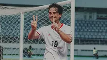 Gelandang timnas Indonesia Thom Haye rayakan gol ke gawang Timor Leste pada laga Grup A Piala AFF 2026 di Stadion Chonburi, Jumat (31/7/2026). (X Timnas Indonesia)