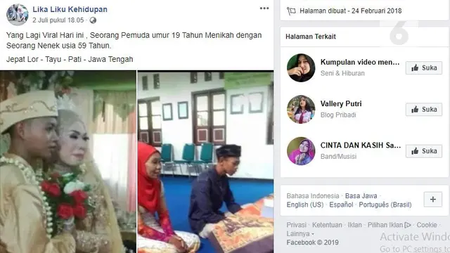 mbah tasmi nikah