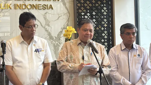 Menteri Koordinator Bidang Perekonomian Airlangga Hartarto