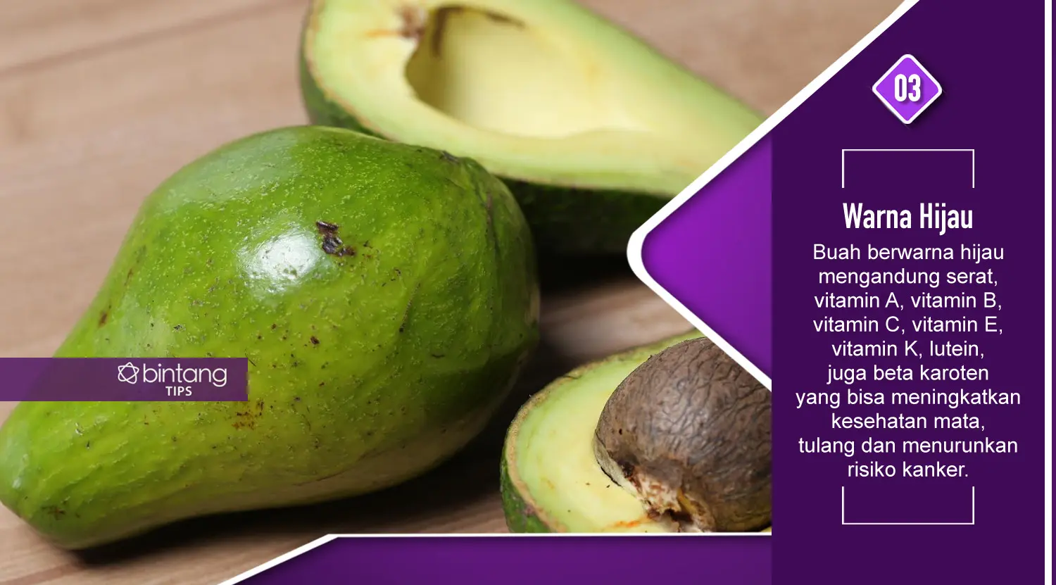 Manfaat buah dari warnanya. (Foto: Adrian Putra, Digital Imaging: Nurman Abdul Hakim/Bintang.com)