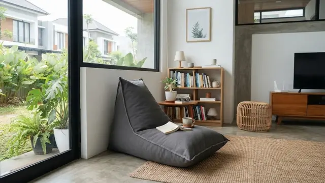 Model Bean bag chair