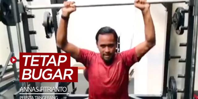 VIDEO: Kiper Persita Tangerang, Annas Fitrianto Tetap Bugar Jelang Kembalinya Shopee Liga 1 2020