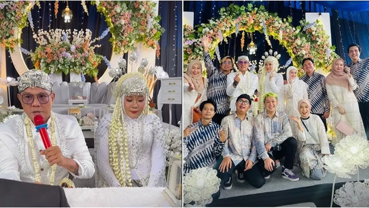 8 Momen Pernikahan Andika Kangen Band Kelima Kalinya, Mahar 100 Gram Emas