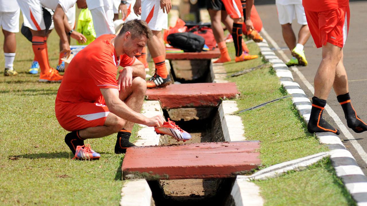 Jelang Laga Uji Coba, Persija Jakarta Kembali Gelar Latihan