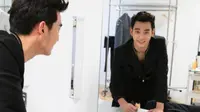 Kim Soo Hyun yang dikabarkan tengah menjalin kasih dengan Dara `2NE1`.