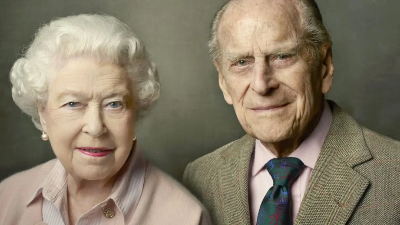Foto Ratu Elizabeth dan suami yang dirilis jelang peringatan hari jadi ke-90