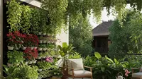Cara Membuat Vertical Garden di Tembok Belakang Rumah Modal Rp200 Ribu, Wujudkan Taman Impian