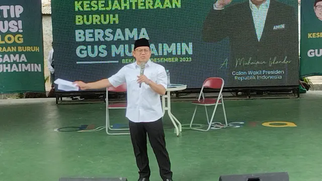 Cawapres Nomor Urut 1 Muhaimin Iskandar atau Cak Imin