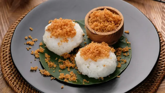 ketan serundeng