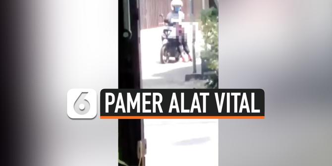 VIDEO: Viral, Pria Pamer Alat Vital hingga Masturbasi di Tempat Umum