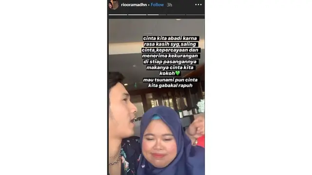 Dikabarkan Selingkuh, Ini 4 Penyataan Rio dan Kekeyi Sebut Cinta Mereka Abadi