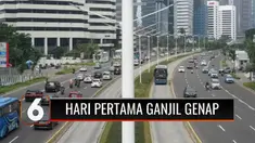 Hari pertama aturan ganjil genap kembali diterapkan di Jakarta, dari pukul 06.00 - 20.00 WIB. Pengendara yang melanggar nantinya akan diberi sanksi berupa teguran dan diminta putar balik.