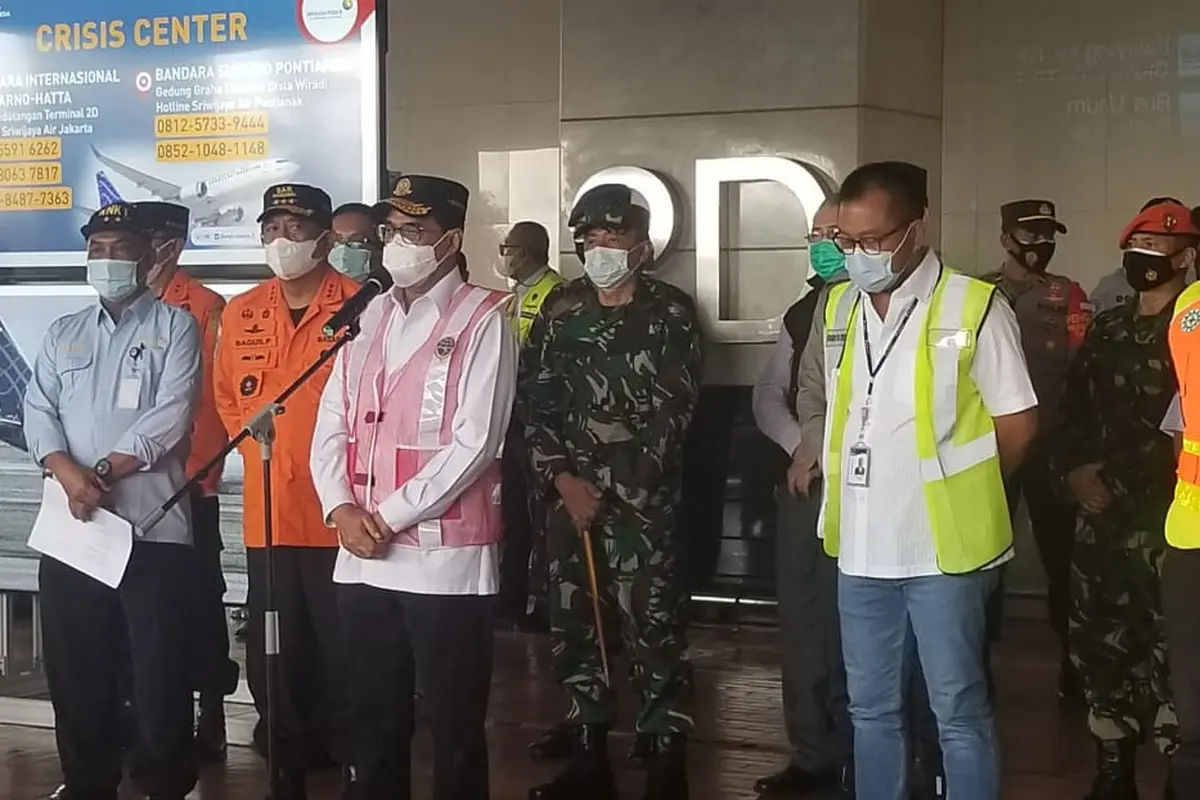 Menhub Budi Karya dan Kepala KNKT Soerjanto Tjahjono soal Sriwijaya Air