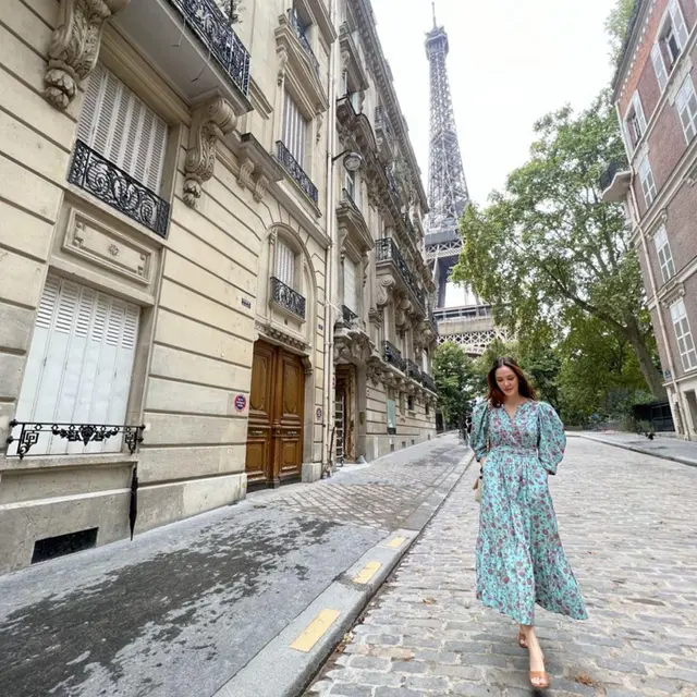 Cathy Sharon pulang kampung ke Paris (Instagram/cathysharon)
